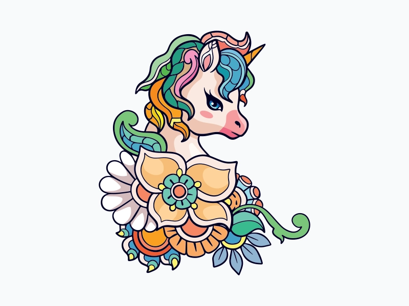 Unicorn — original artwork